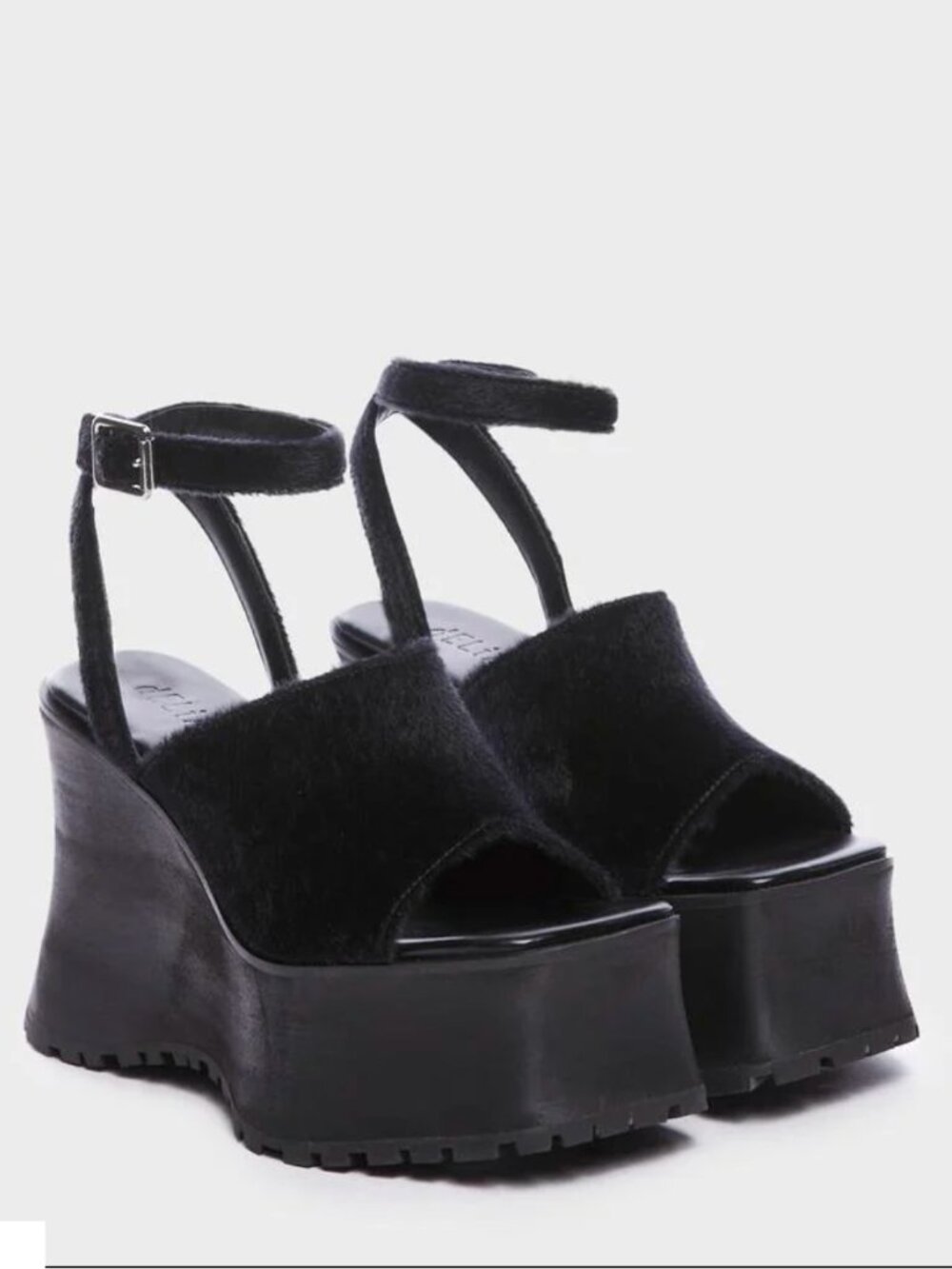 dELIA*s Black Platform Wedges